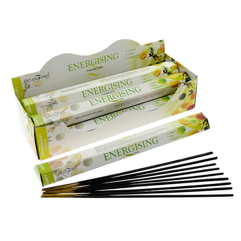 Incenso Premium Stamford em Caixa Hexagonal – Energizante