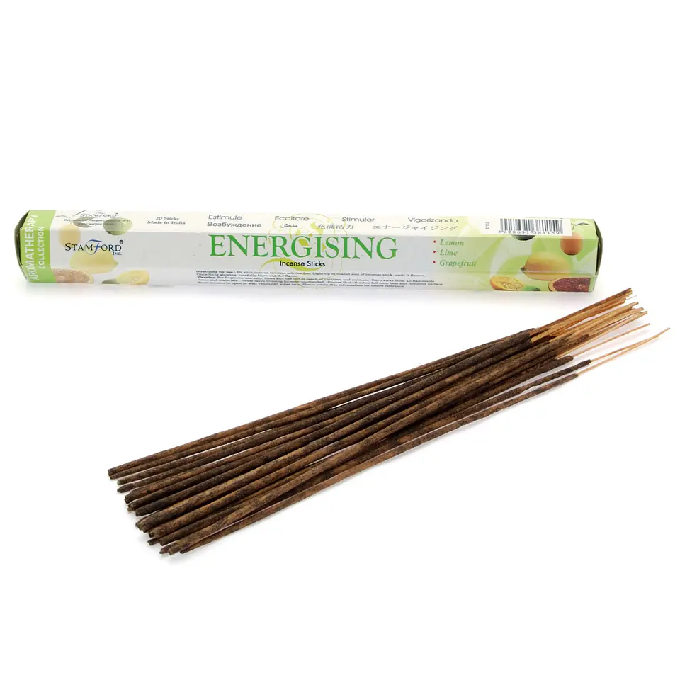 Incenso Premium Stamford em Caixa Hexagonal – Energizante 2