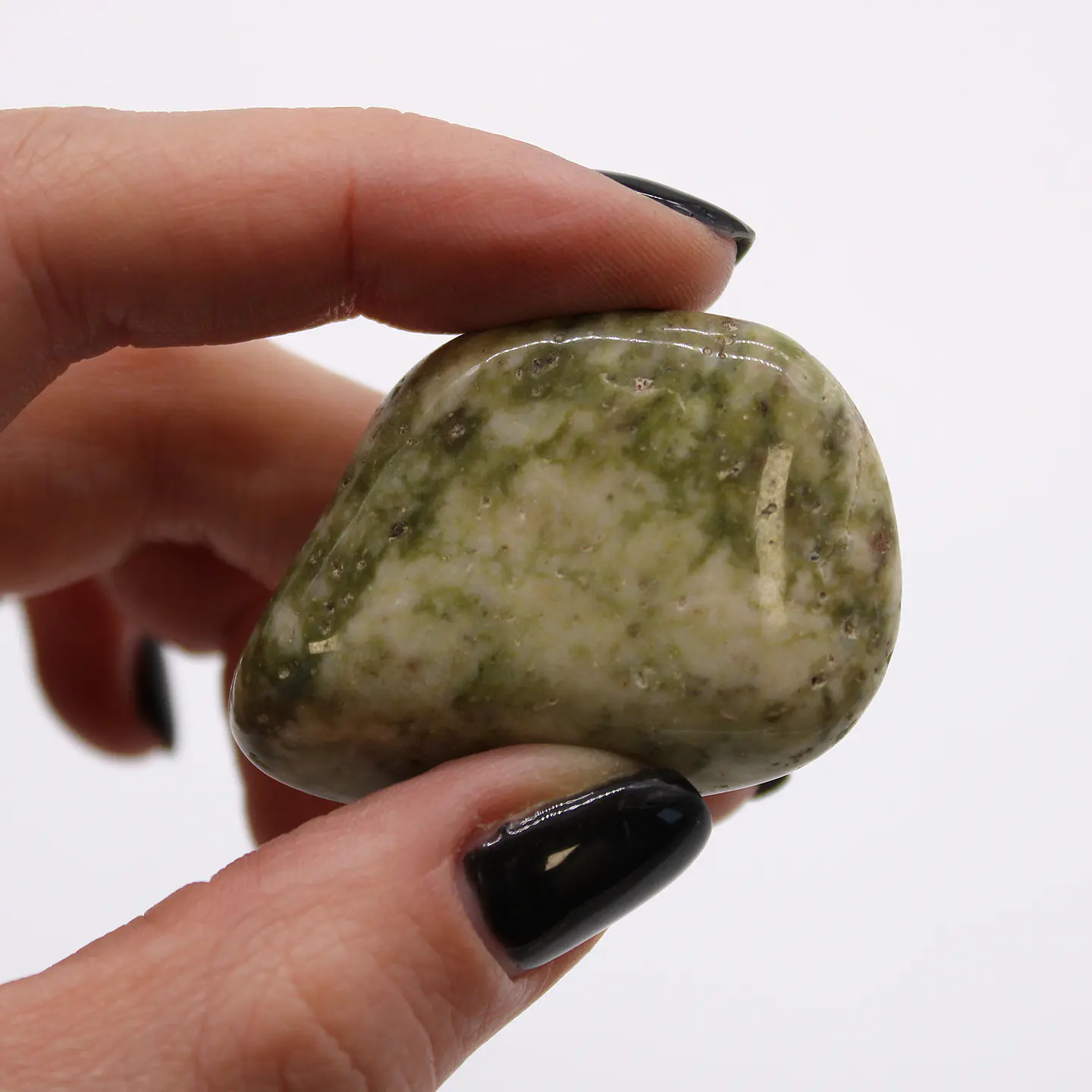 Pedra Rolada Grande - Epidoto Floco de Neve (3-4cm) 2
