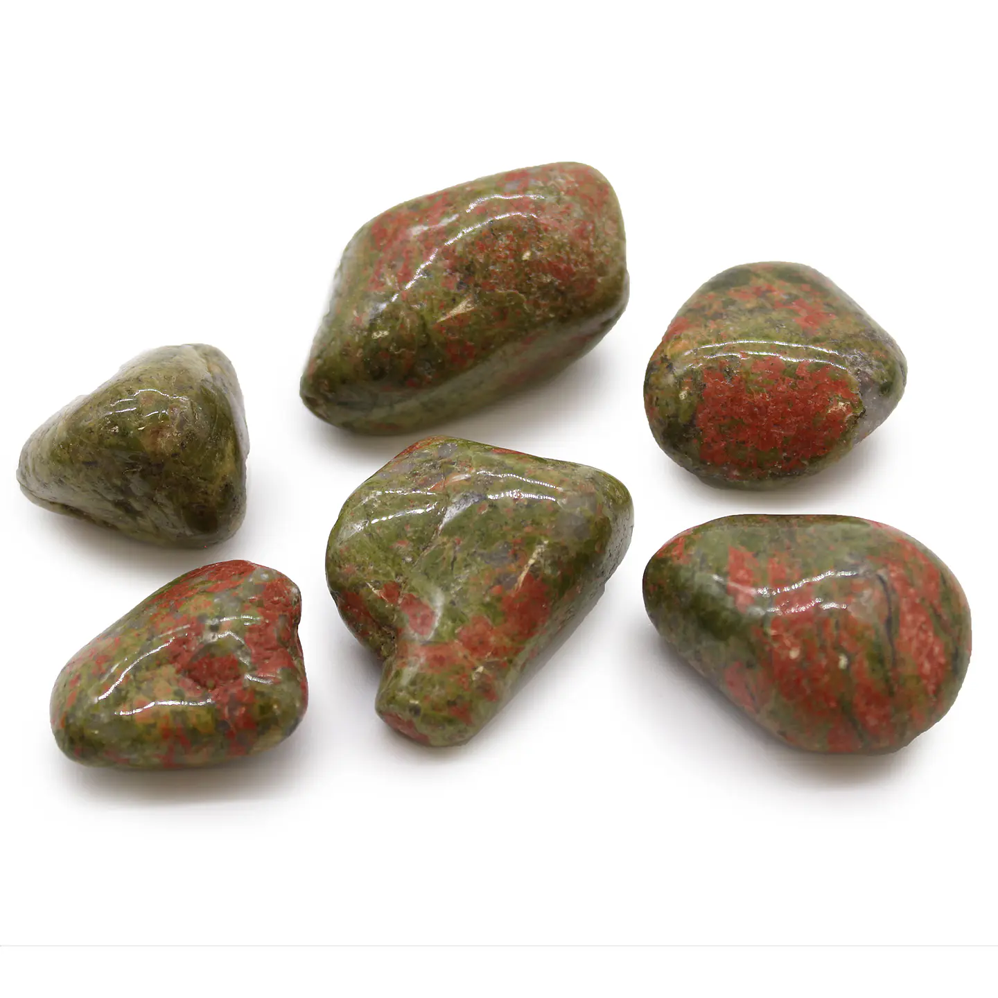 Pedra Rolada Grande - Unakite (3-4cm) 1