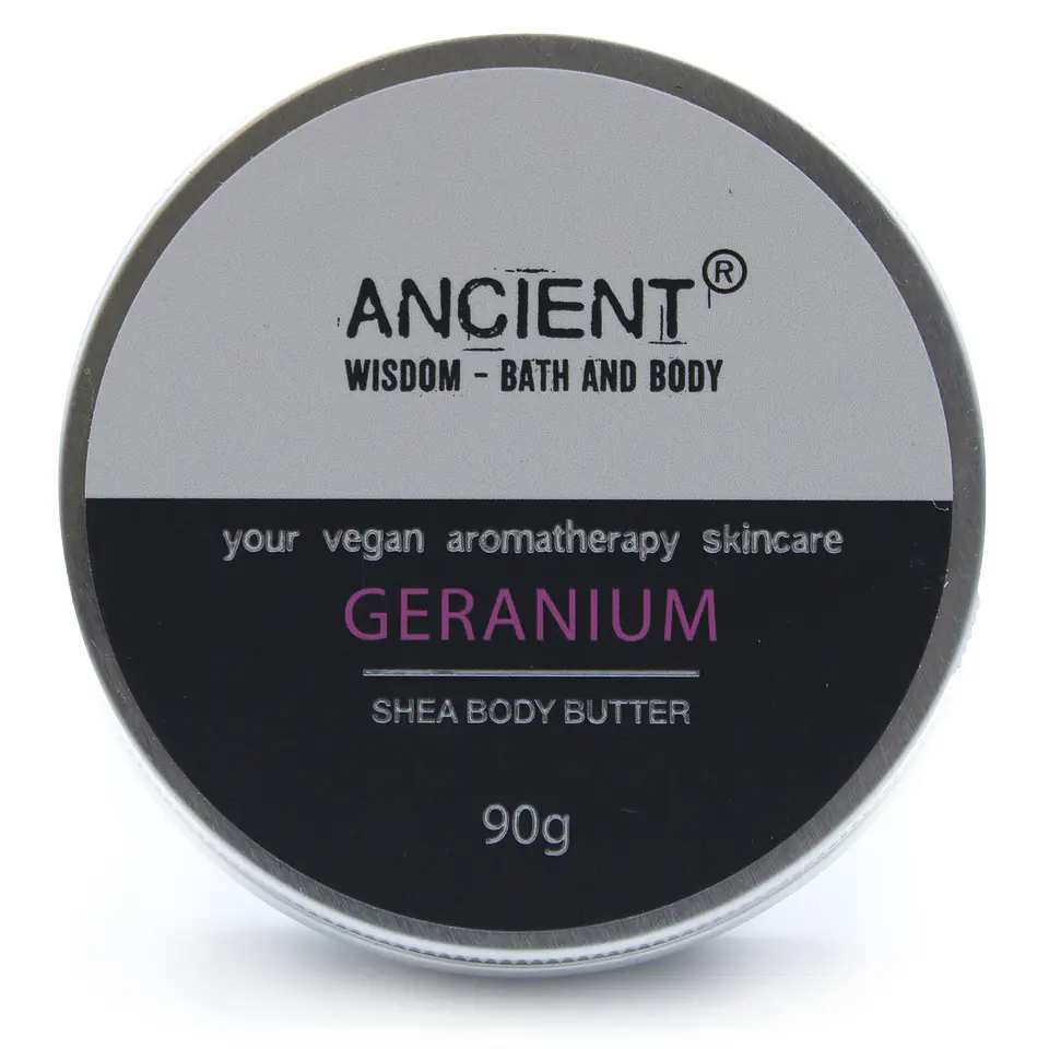 Manteiga Corporal Karité Aromaterapia 90g - Gerânio 1