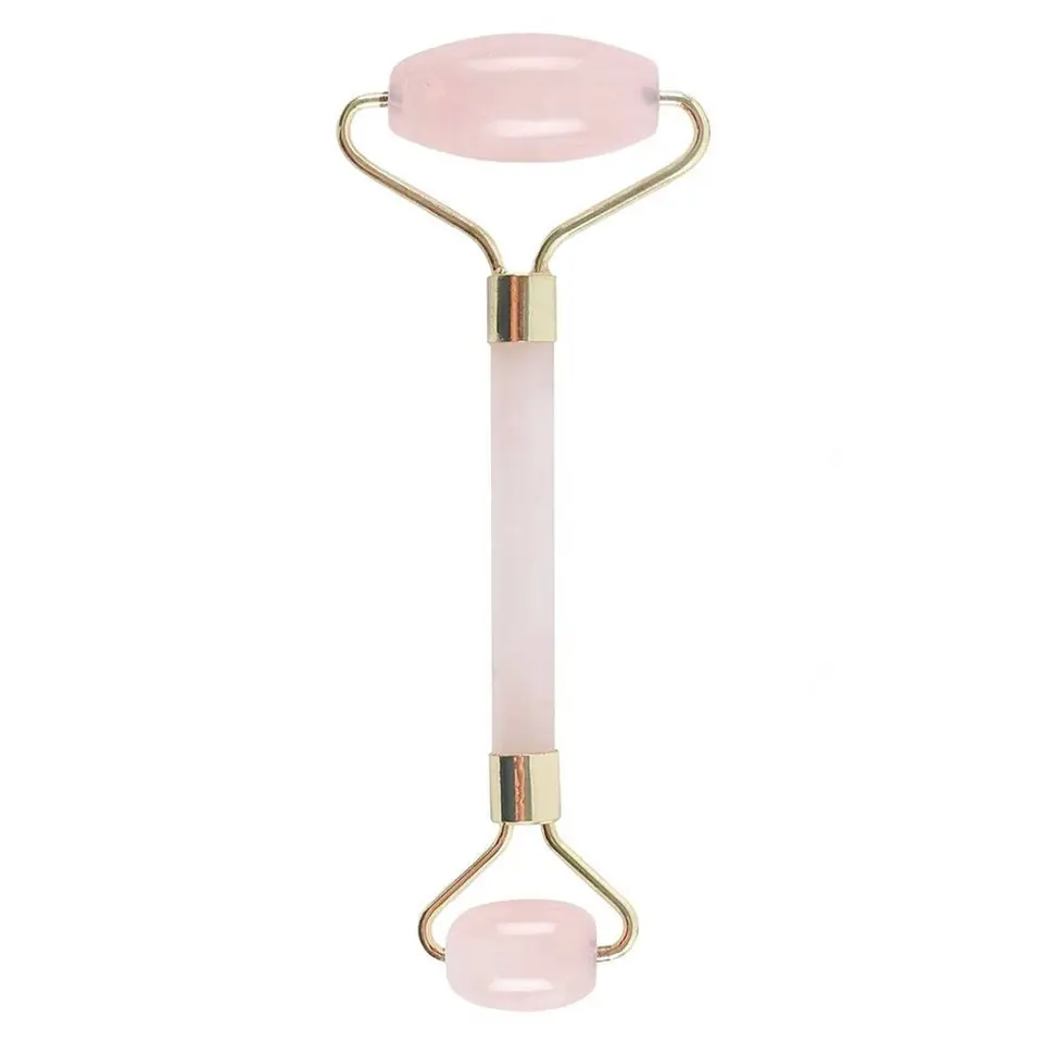 Massajador Facial de Gemas Roll-One - Quartzo-Rosa 1
