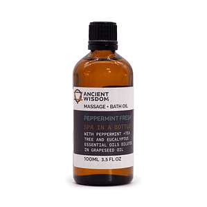 Óleo Corporal de Massagem & Banho 100ml - Hortelã Refrescante