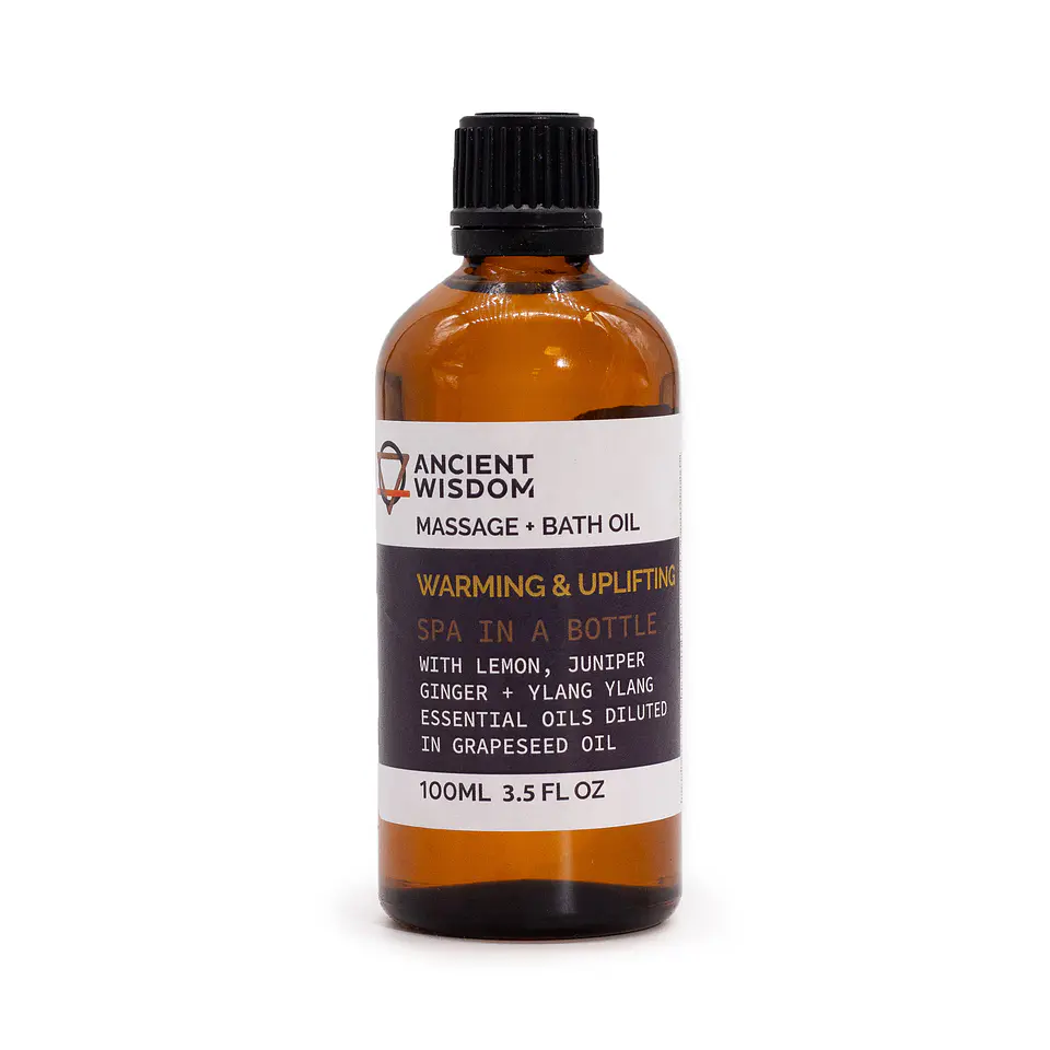 Óleo Corporal de Massagem & Banho 100ml - Sensação Quente e Edificante 1