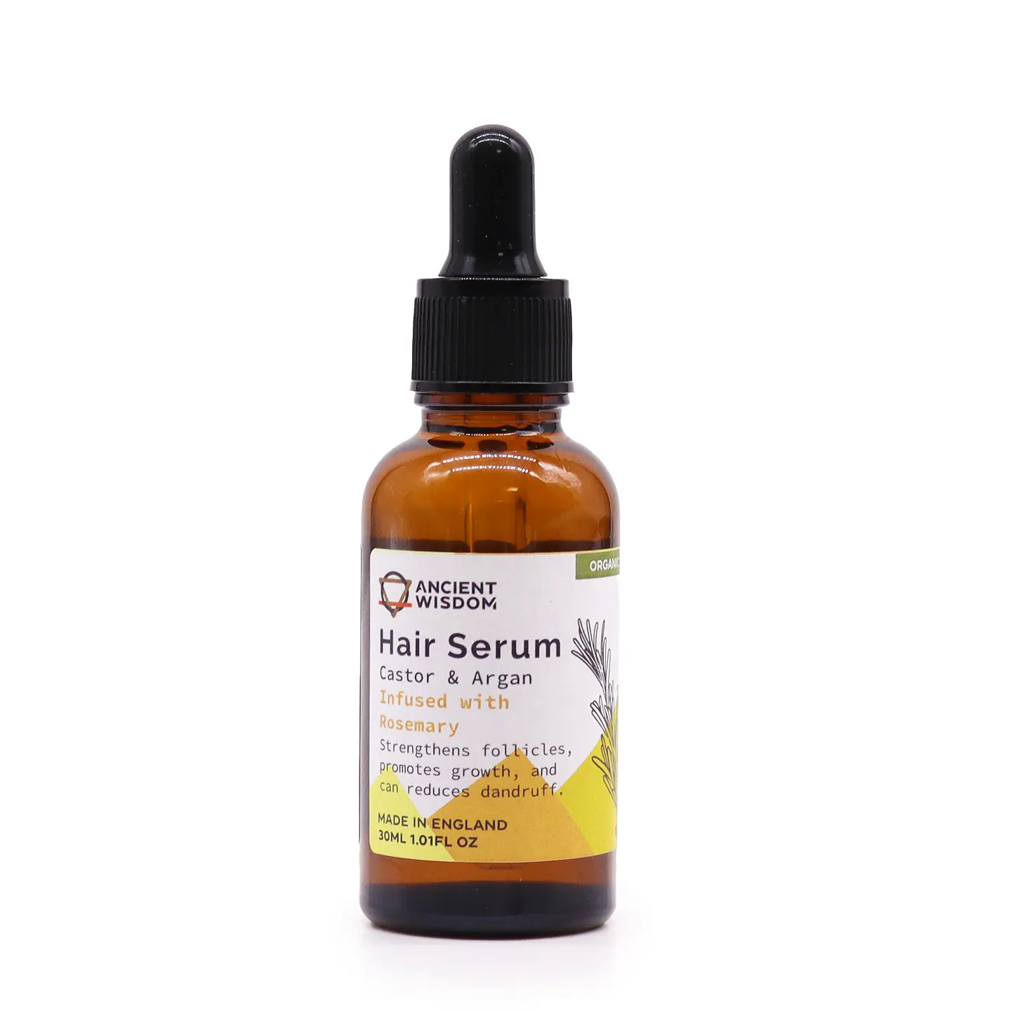 Sérum Orgânico para Cabelo 30ml - Alecrim 1
