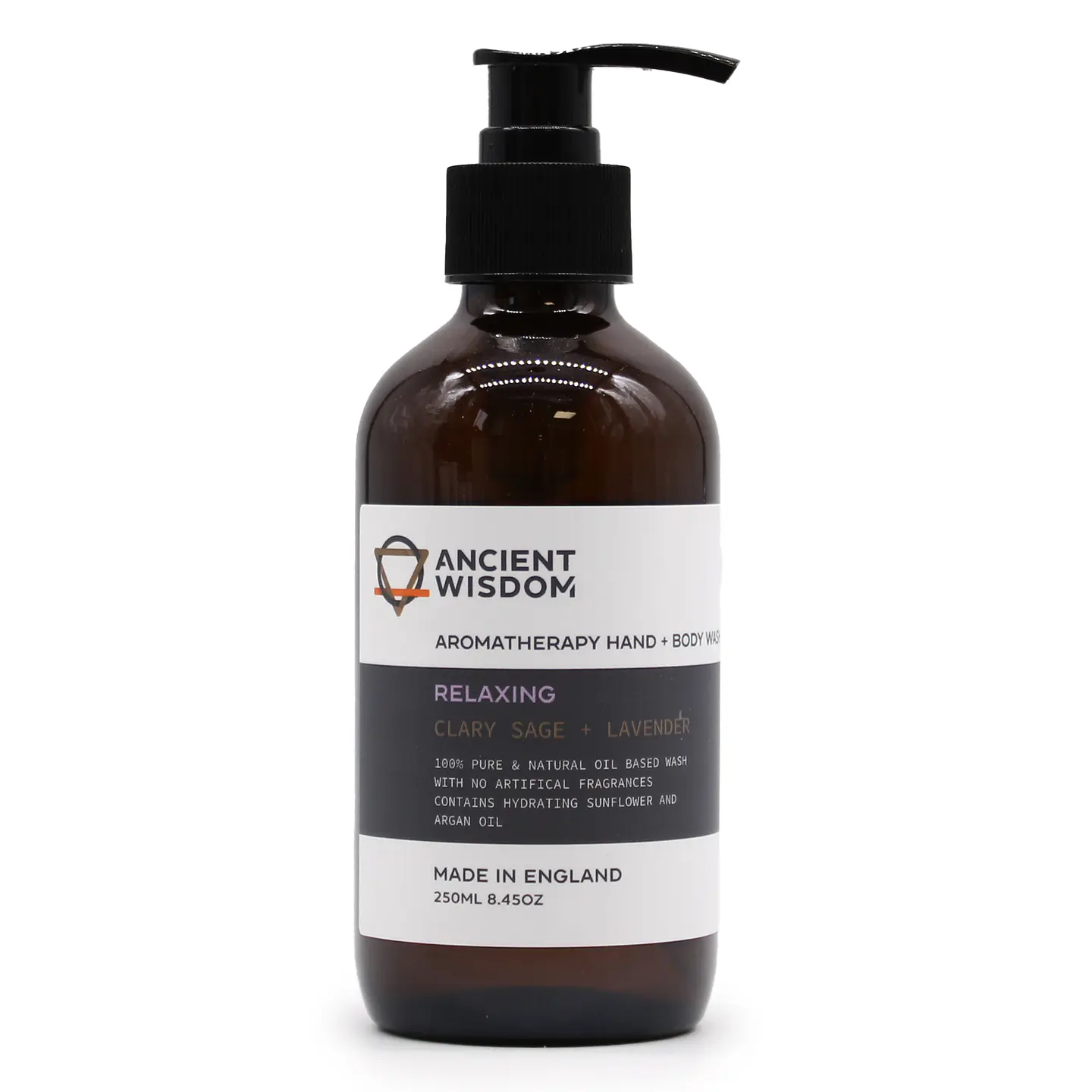 Gel de Banho para Mãos e Corpo - Sálvia & Lavanda 250ml 1