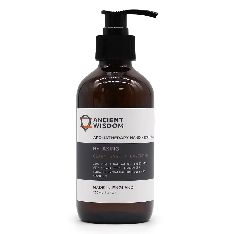 Gel de Banho para Mãos e Corpo - Sálvia & Lavanda 250ml 1