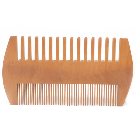 Pente Natural de Barba - 2 Lados