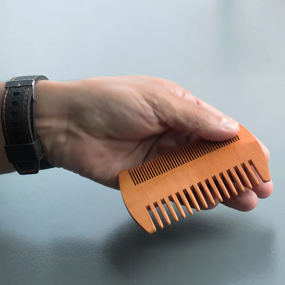 Pente Natural de Barba - 2 Lados 3