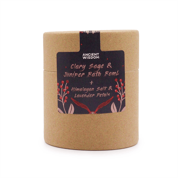 Bomba de Banho Efervescente - Sálvia Esclareia & Zimbro c/ Lavanda 3