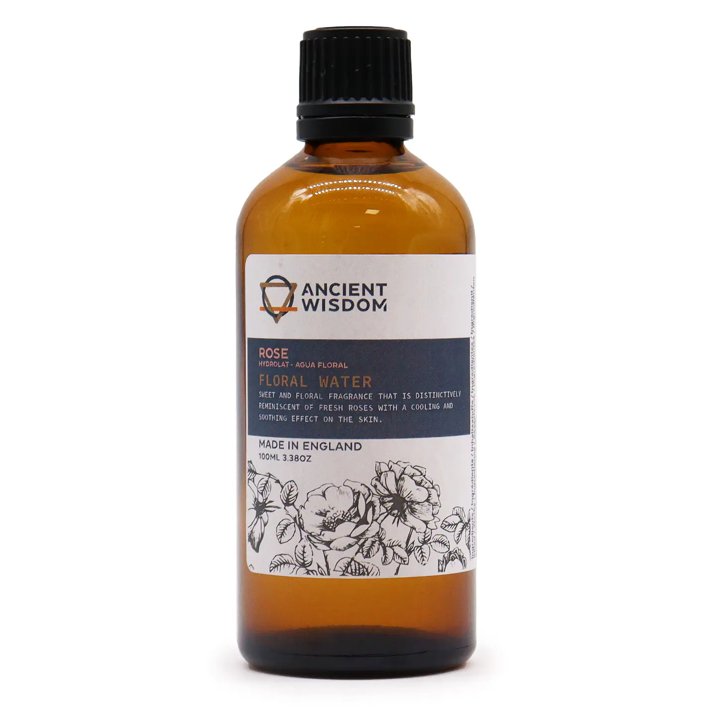 Água Floral - Hidrolato de Rosas 100ml 1
