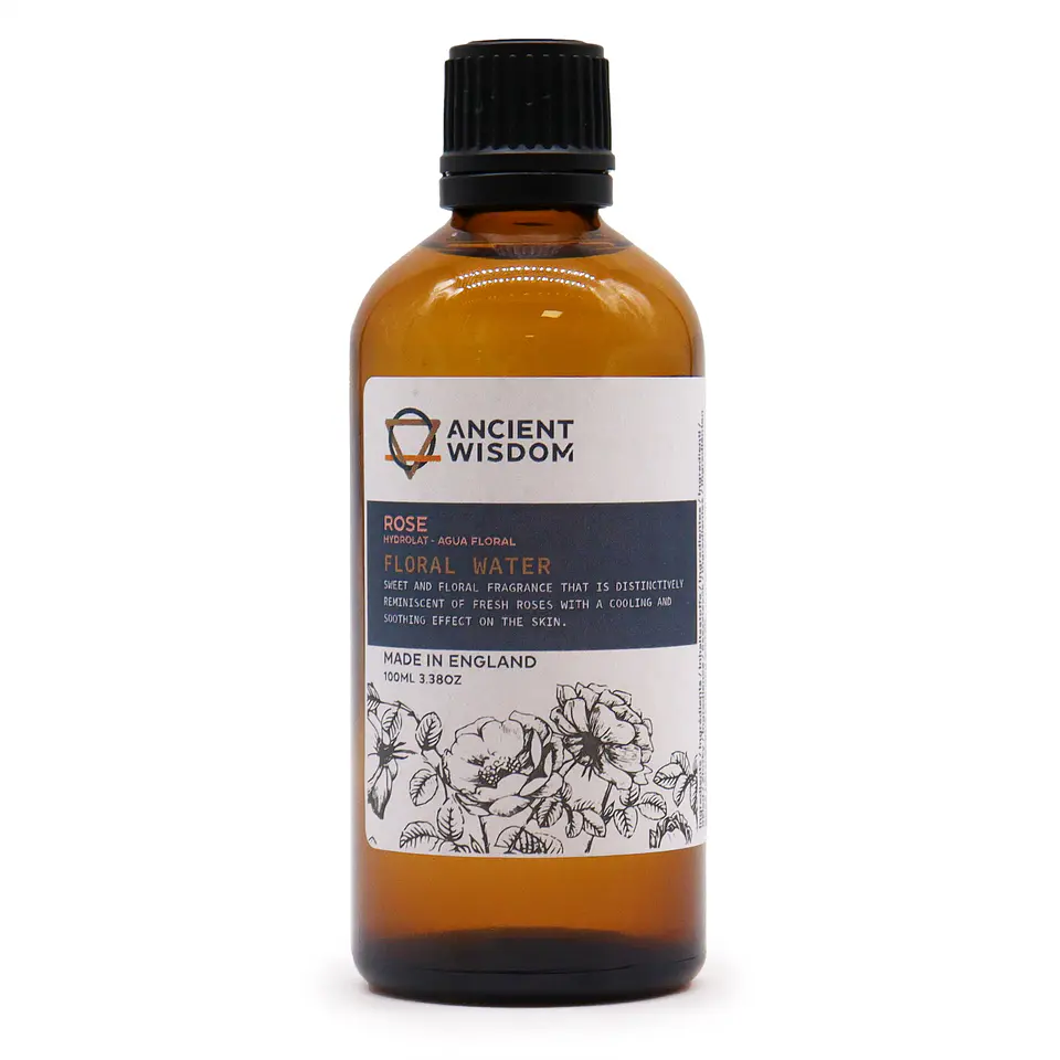 Água Floral - Hidrolato de Rosas 100ml 1