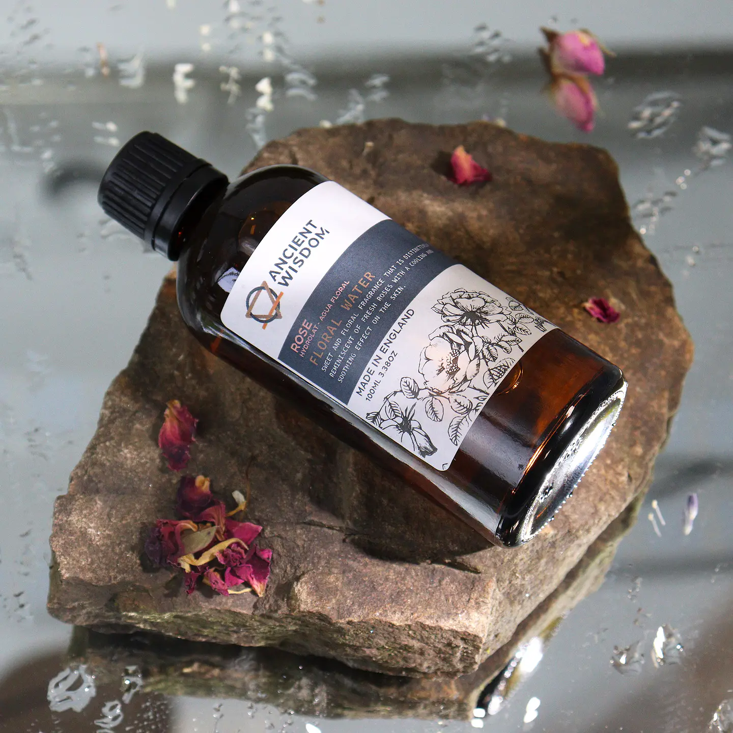 Água Floral - Hidrolato de Rosas 100ml 2