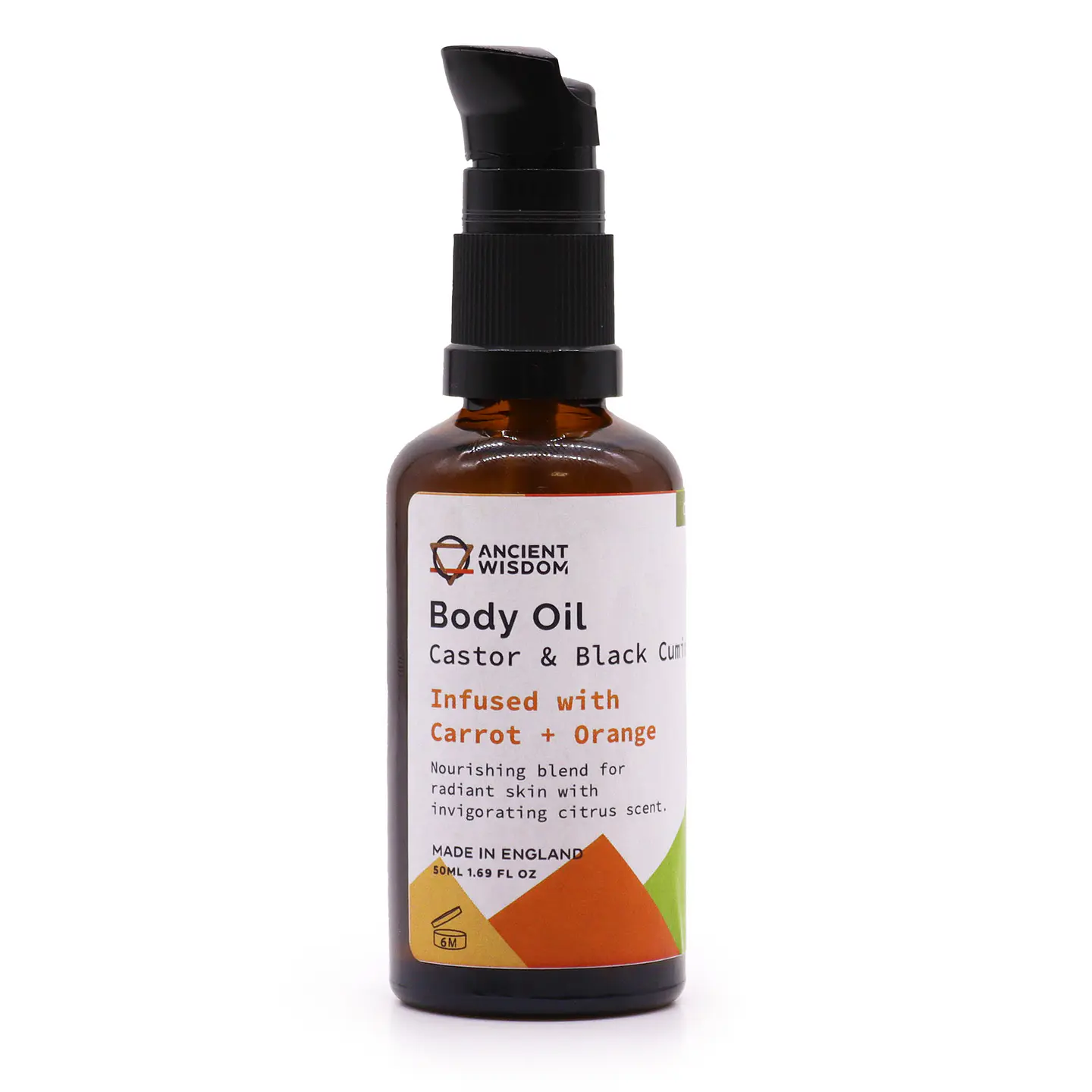 Óleo Corporal Orgânico - Cenoura & Laranja 50ml 1