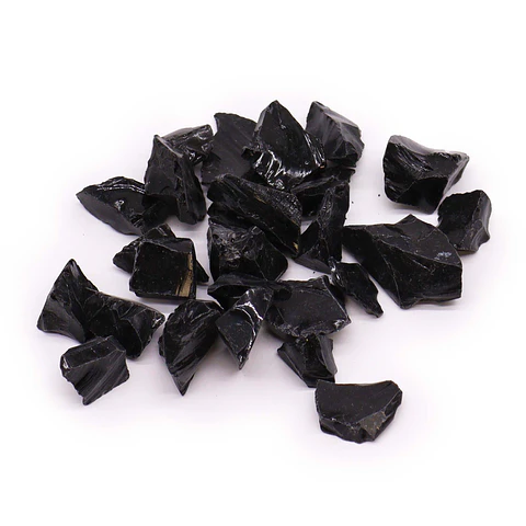 Cristal em Bruto - Obsidiana Preta - 4cm