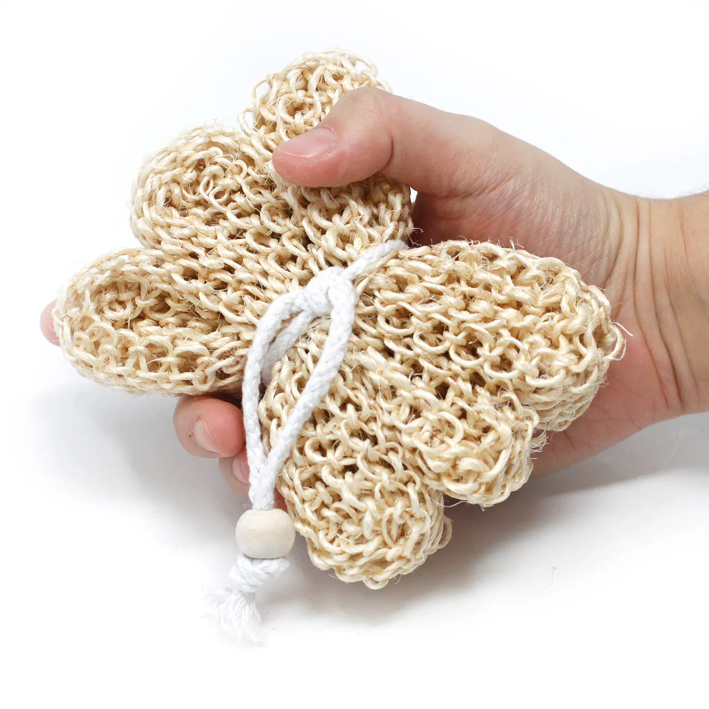 Esponja Esfoliante de Sisal - Formato Estrela 4