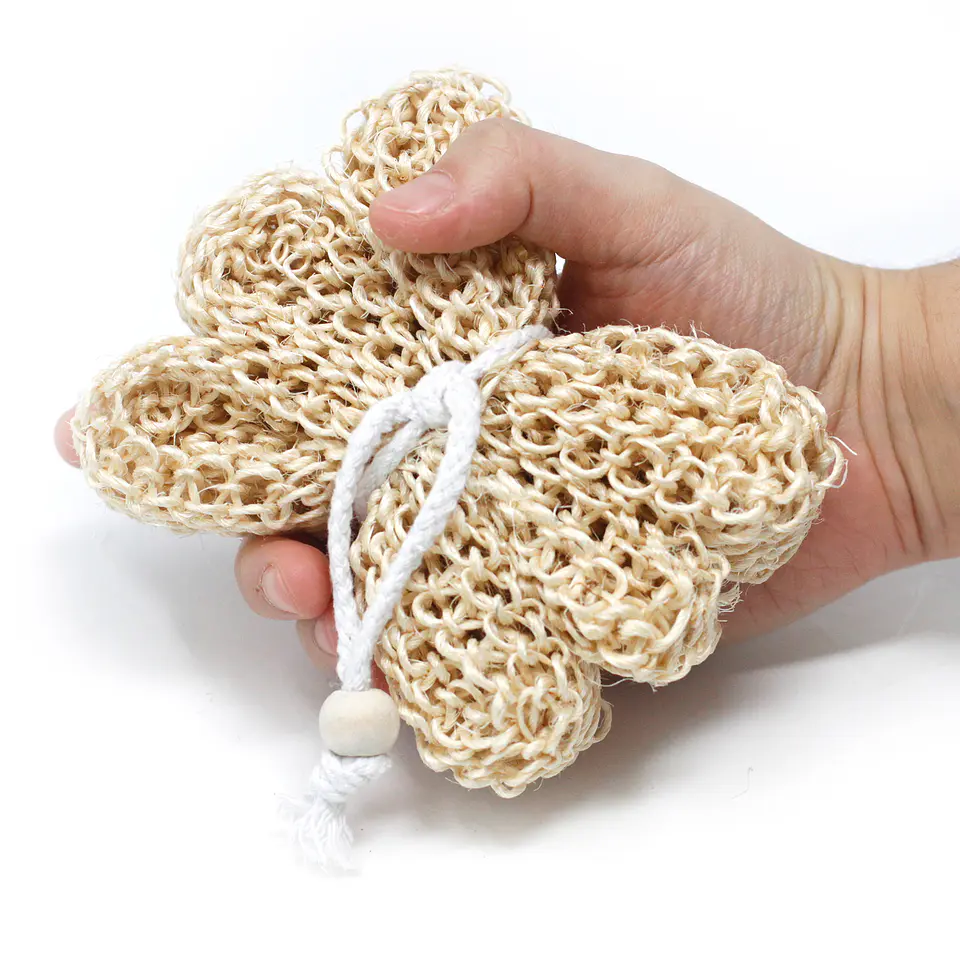 Esponja Esfoliante de Sisal - Formato Estrela 4