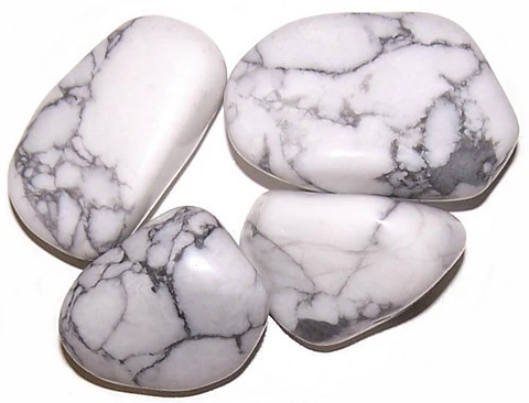 Pedra Rolada Média - Jaspe Branco (2,5-3cm)
