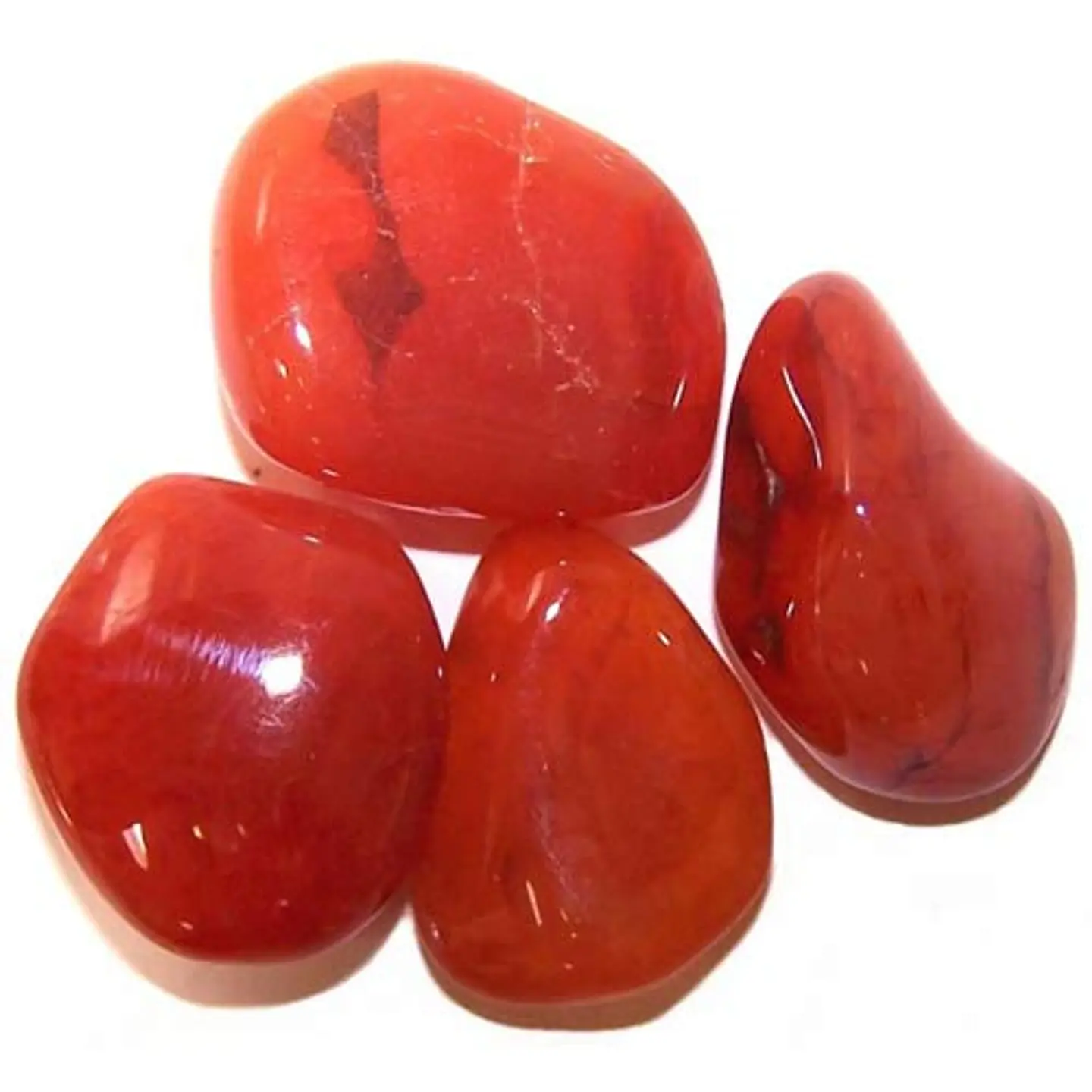 Pedra Rolada Média - Cornalina (2,5-3,5cm) 1