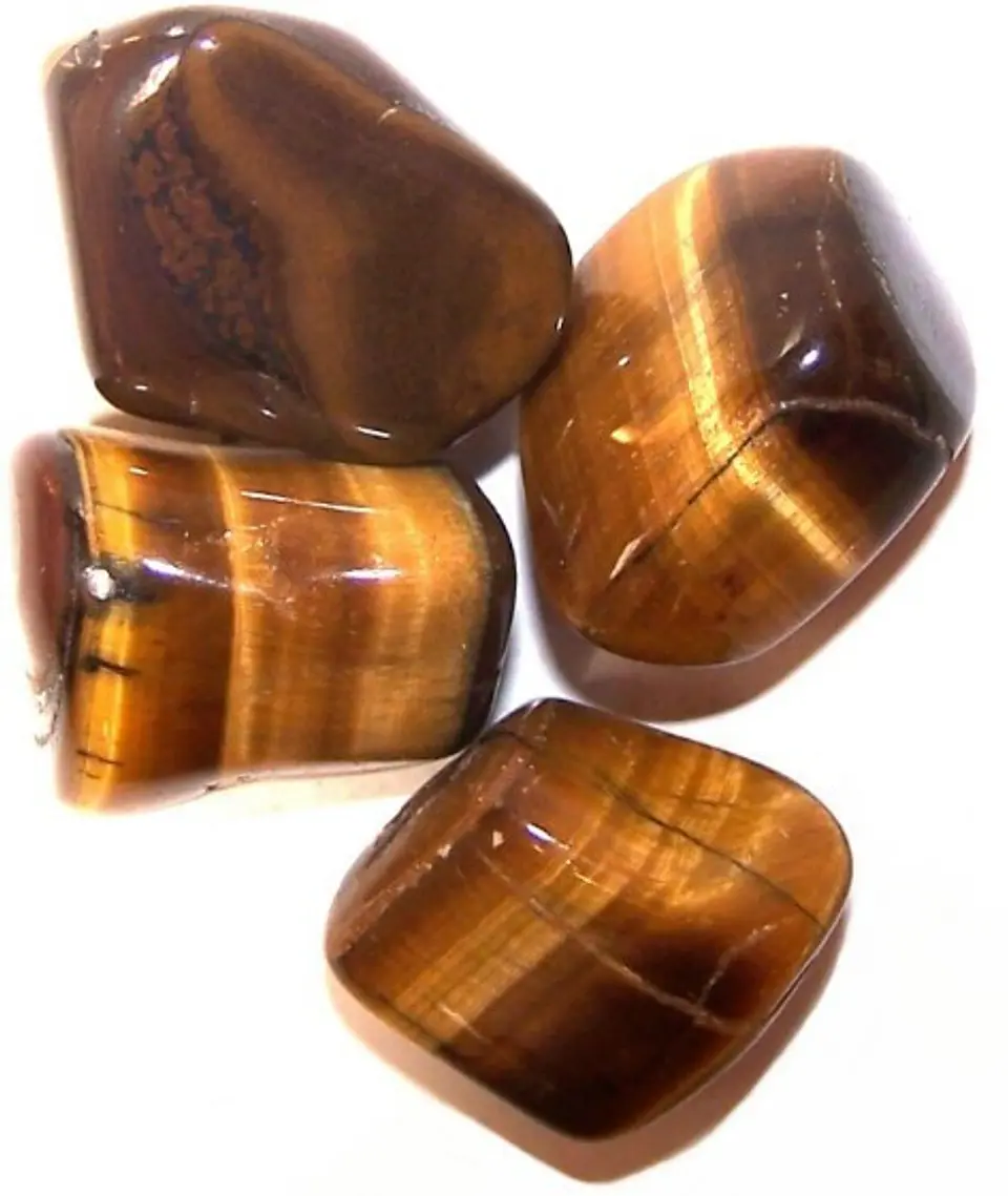 Pedra Rolada Média - Olho de Tigre (2,5-3cm) 1