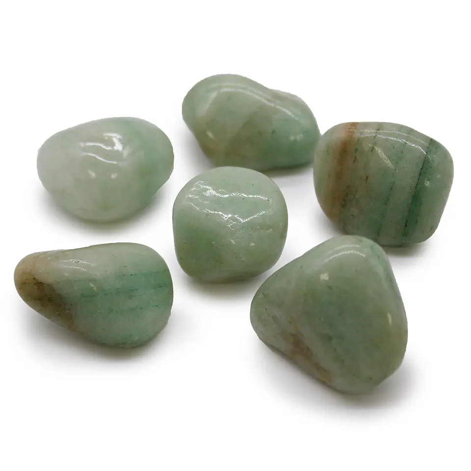 Pedra Rolada Média - Aventurina Clara (2,5-3cm) 3