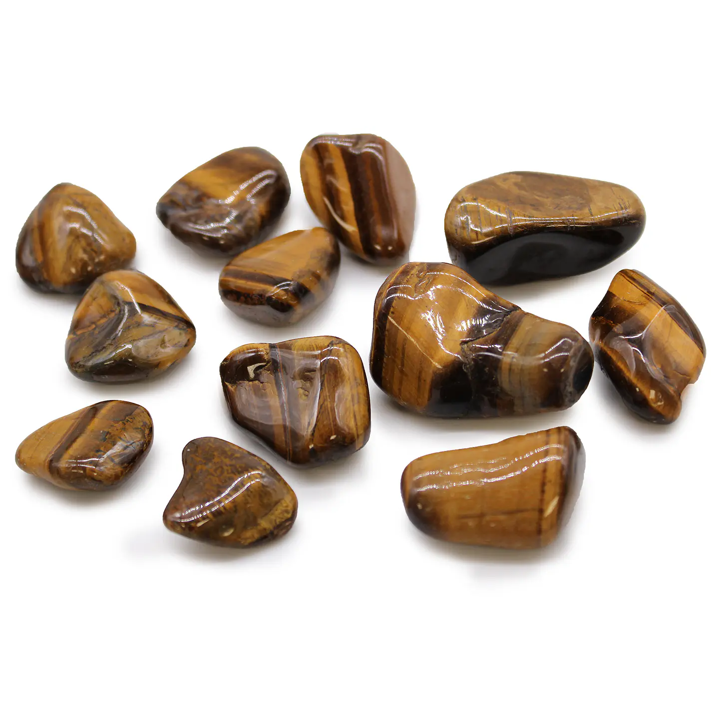 Pedra Rolada Média - Olho de Tigre (2,5-3cm) 2