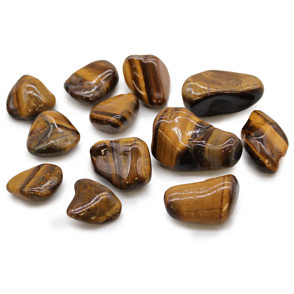 Pedra Rolada Média - Olho de Tigre (2,5-3cm) 2