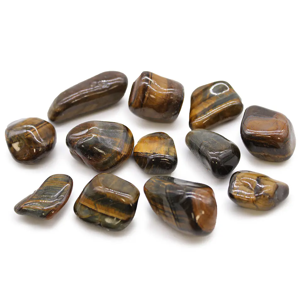 Pedra Rolada Média - Olho de Tigre (2,5-3cm) 4