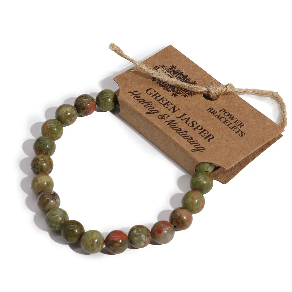 Pulseira de Energia - Jaspe Verde 1