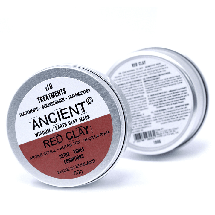 Argila Vermelha para Máscara Facial - 80g 2