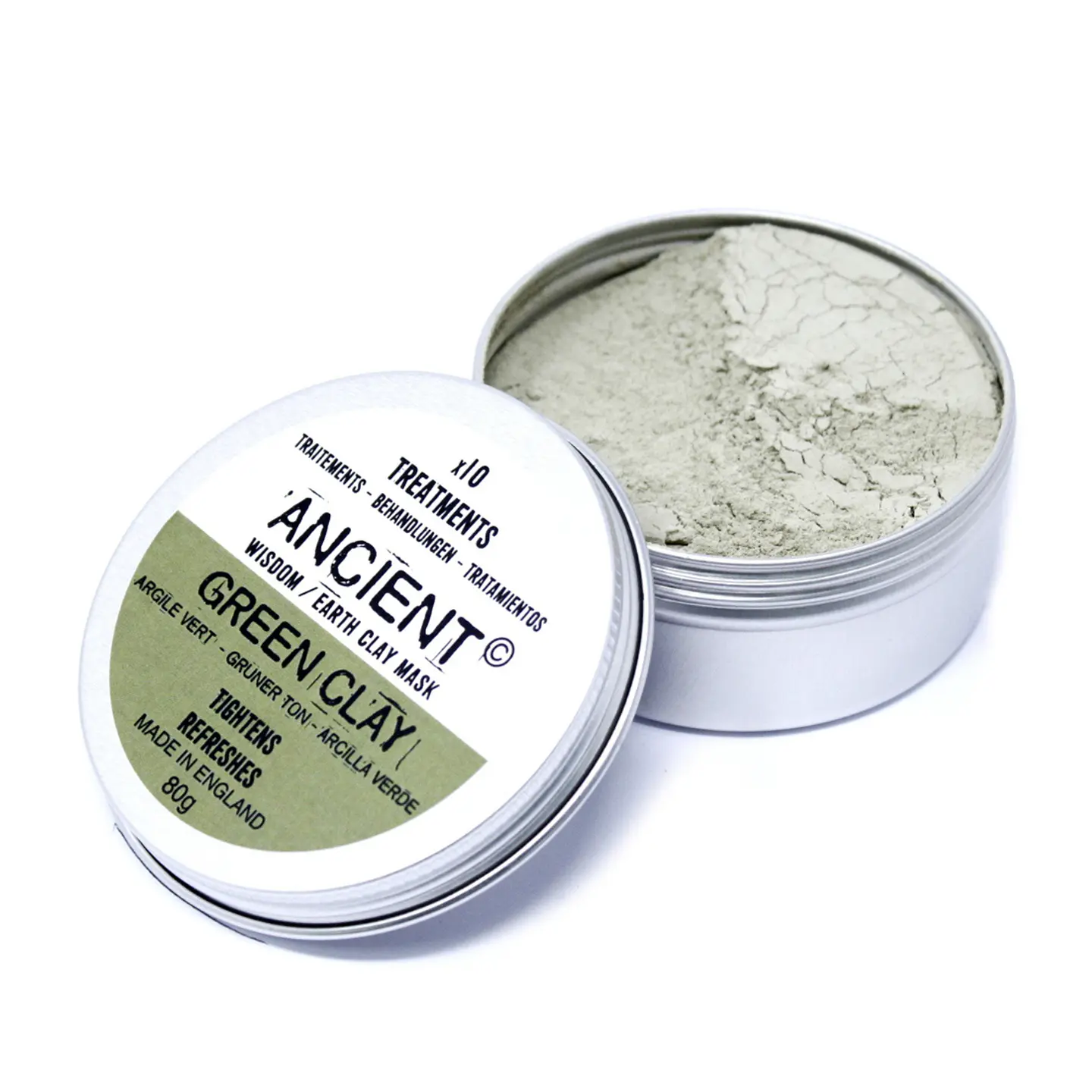 Argila Verde para Máscara Facial - 80g 1