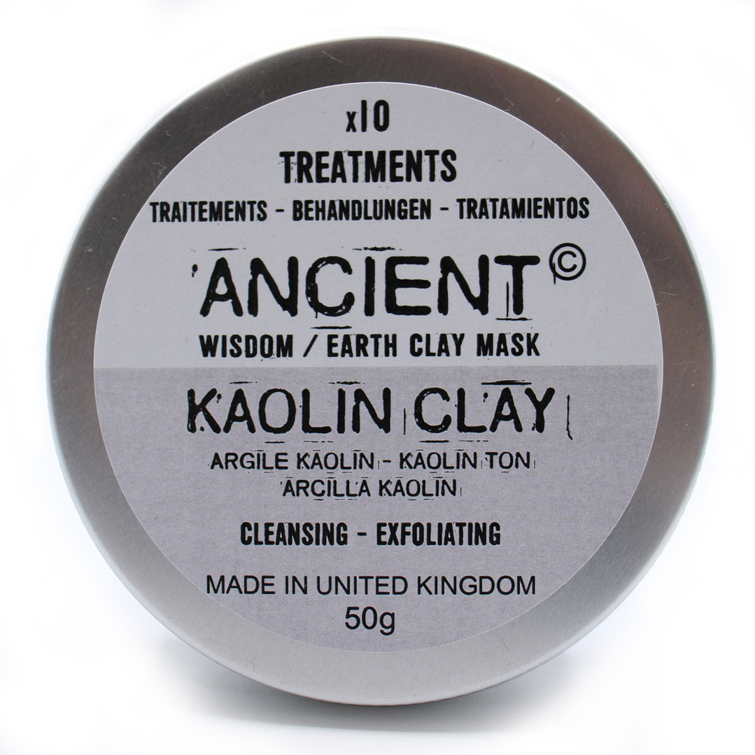 Argila Branca (Kaolin) para Máscara Facial - 50g 2