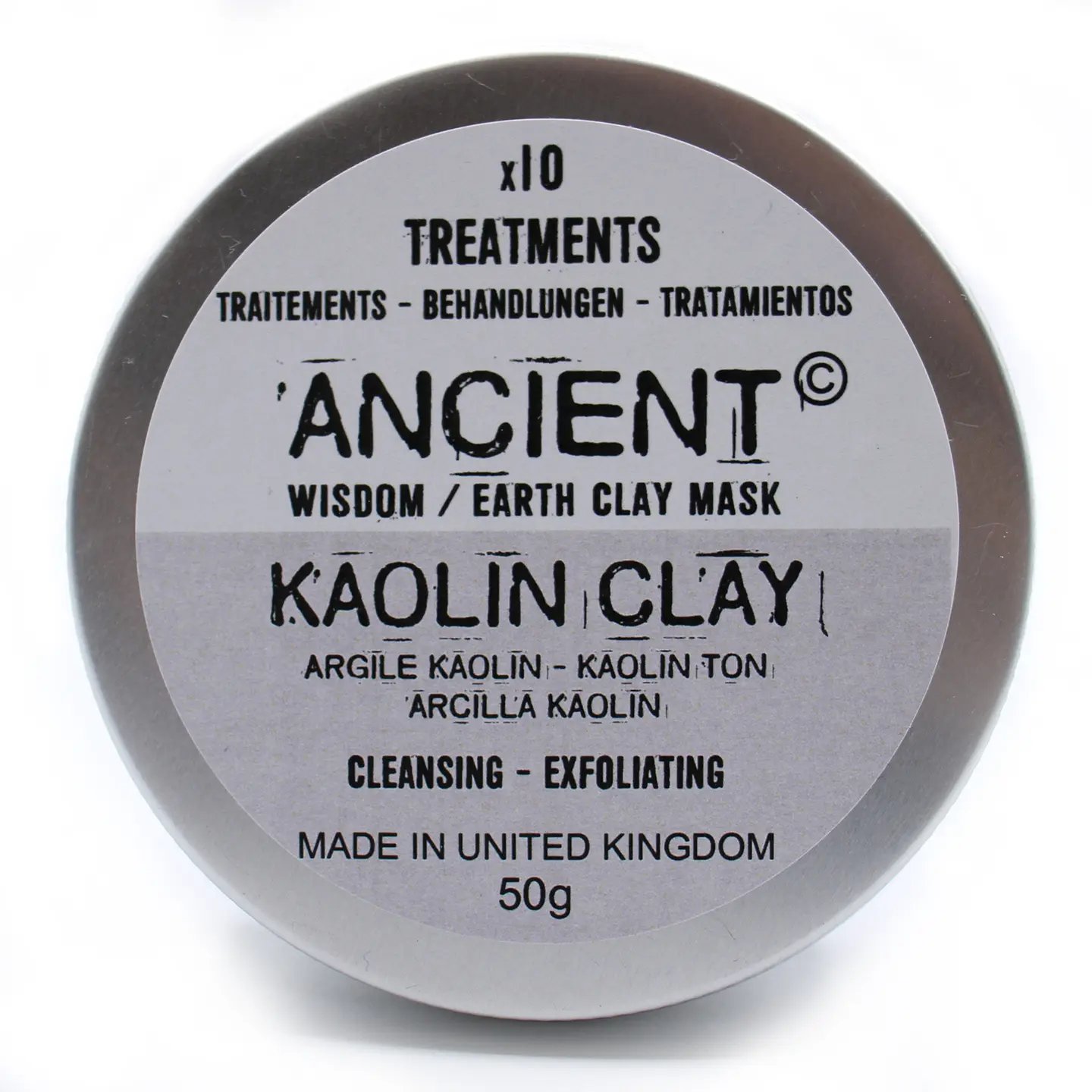 Argila Branca (Kaolin) para Máscara Facial - 50g 2