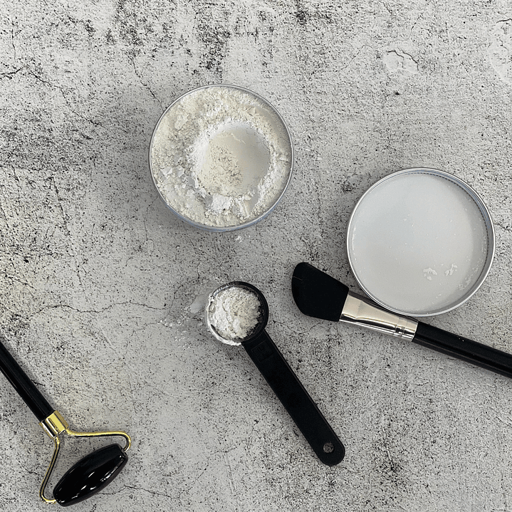 Argila Branca (Kaolin) para Máscara Facial - 50g 4