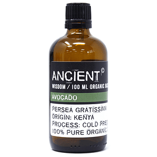 Óleo Vegetal Base Orgânico 100ml - Abacate