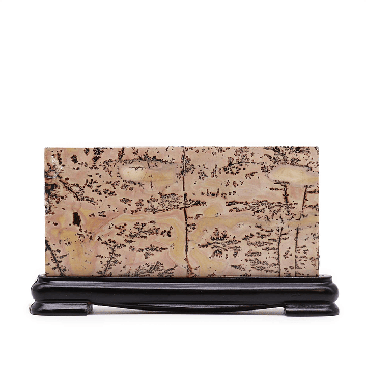 Pedra Gravada Guohua - Paisagem 12x7cm 1