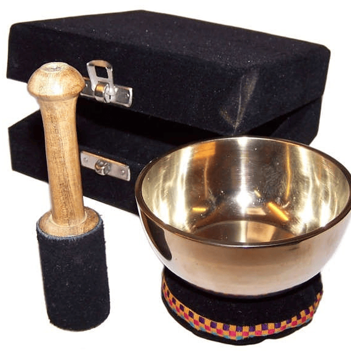 Gift Set Taça Tibetana Pequena 9cm 1