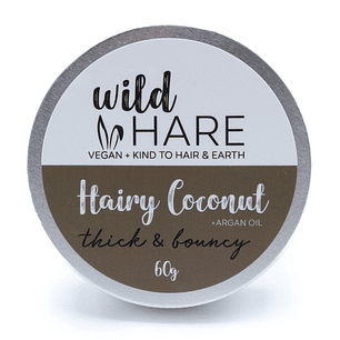 Champô & Condicionador Sólido Wild Hare em Lata - Coco 60g