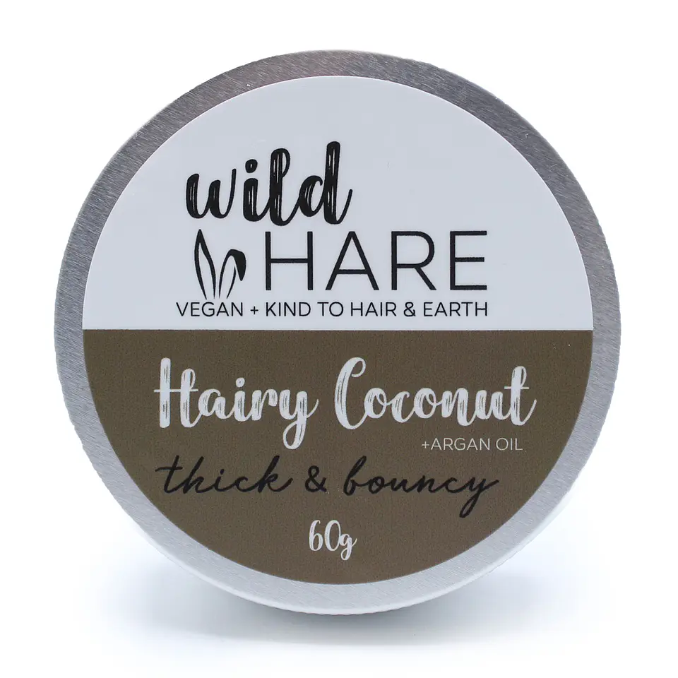 Champô & Condicionador Sólido Wild Hare em Lata - Coco 60g 1