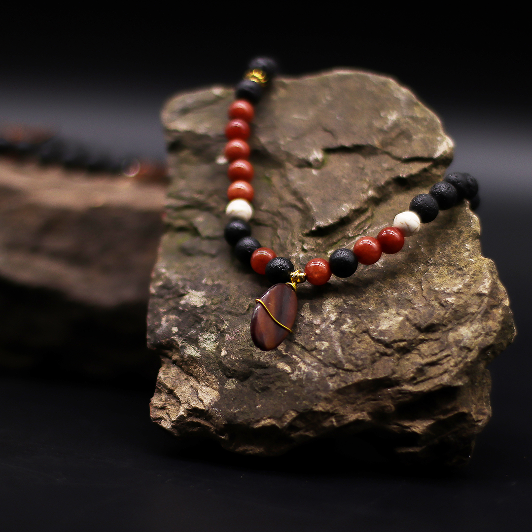 Colar Essência do Vulcão – Proteção 3