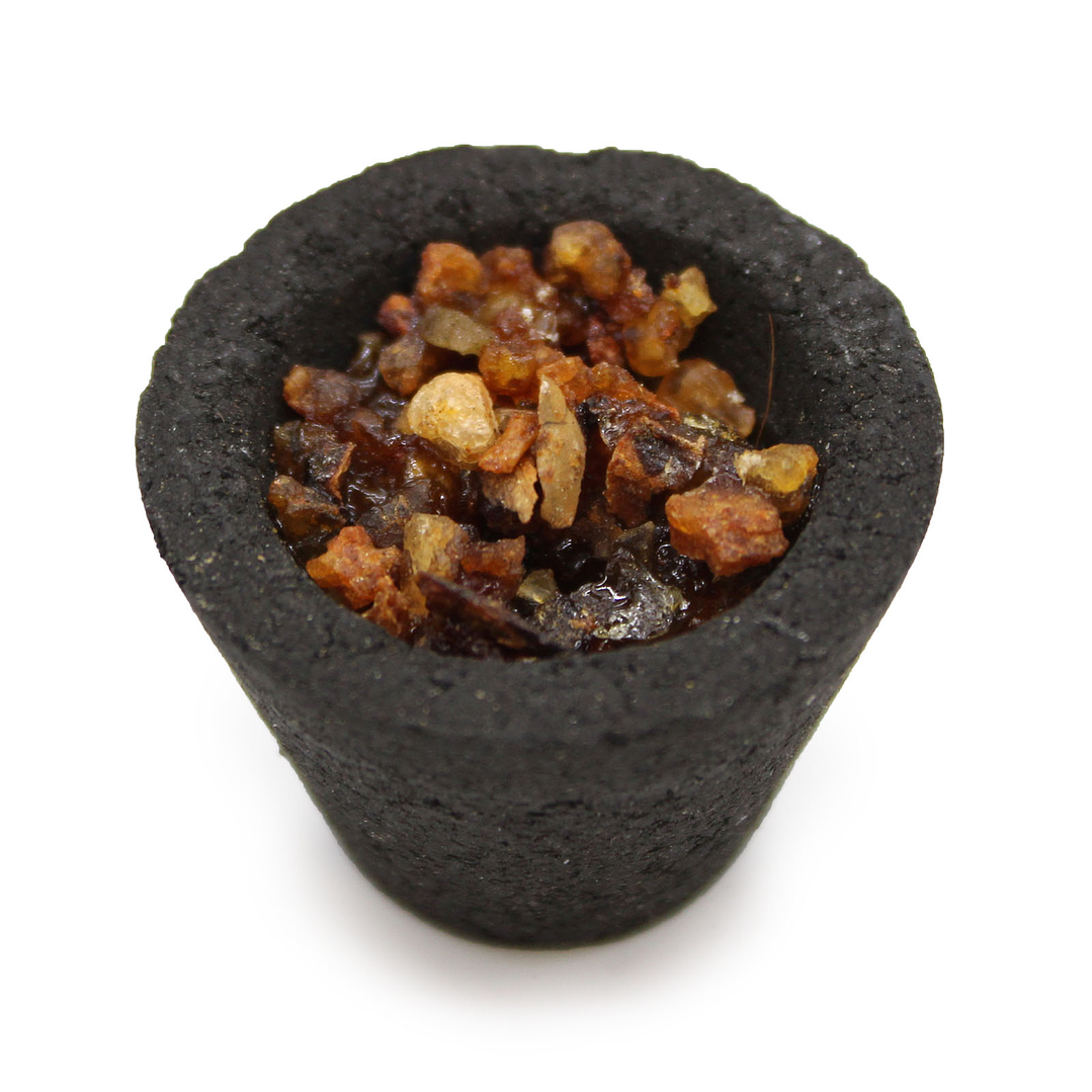 Caixa com 12 Copinhos de Resina & Carvão - Mirra 5