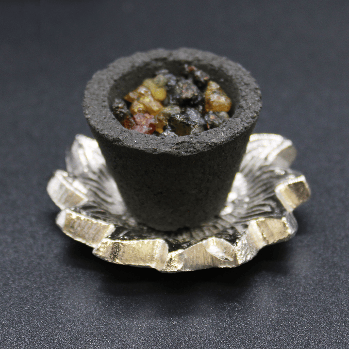 Caixa com 12 Copinhos de Resina & Carvão - Mirra 6