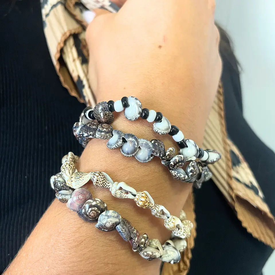 Pulseiras da Amizade - Conchinhas 2