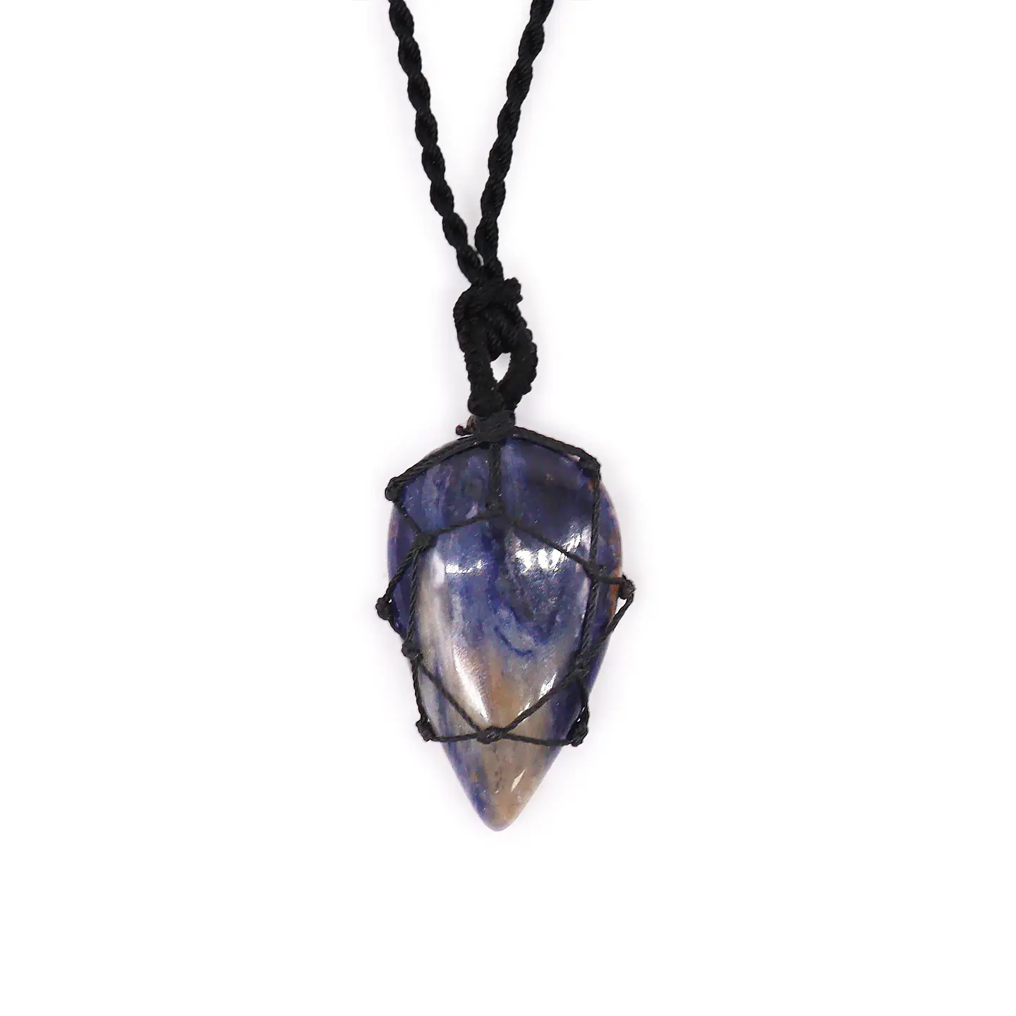 Pingente Gema em Laço - Sodalite 1
