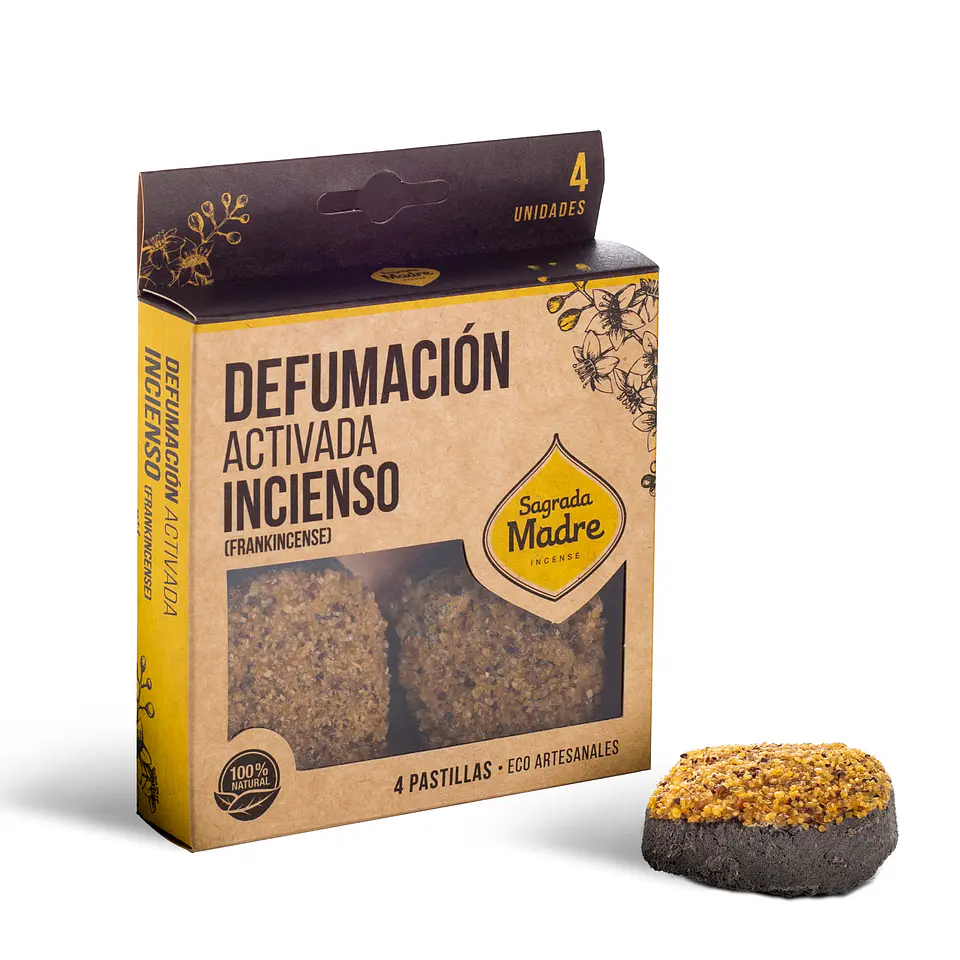 Pastilhas de Resina & Carvão p/ Defumação - Frankincense (Olíbano) 1