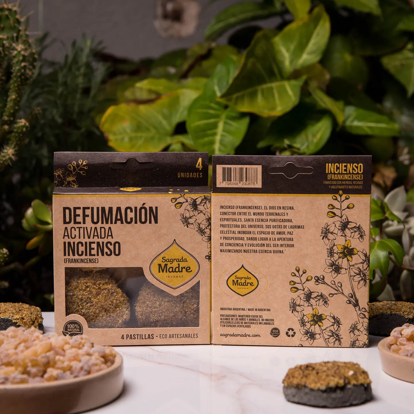 Pastilhas de Resina & Carvão p/ Defumação - Frankincense (Olíbano) 4