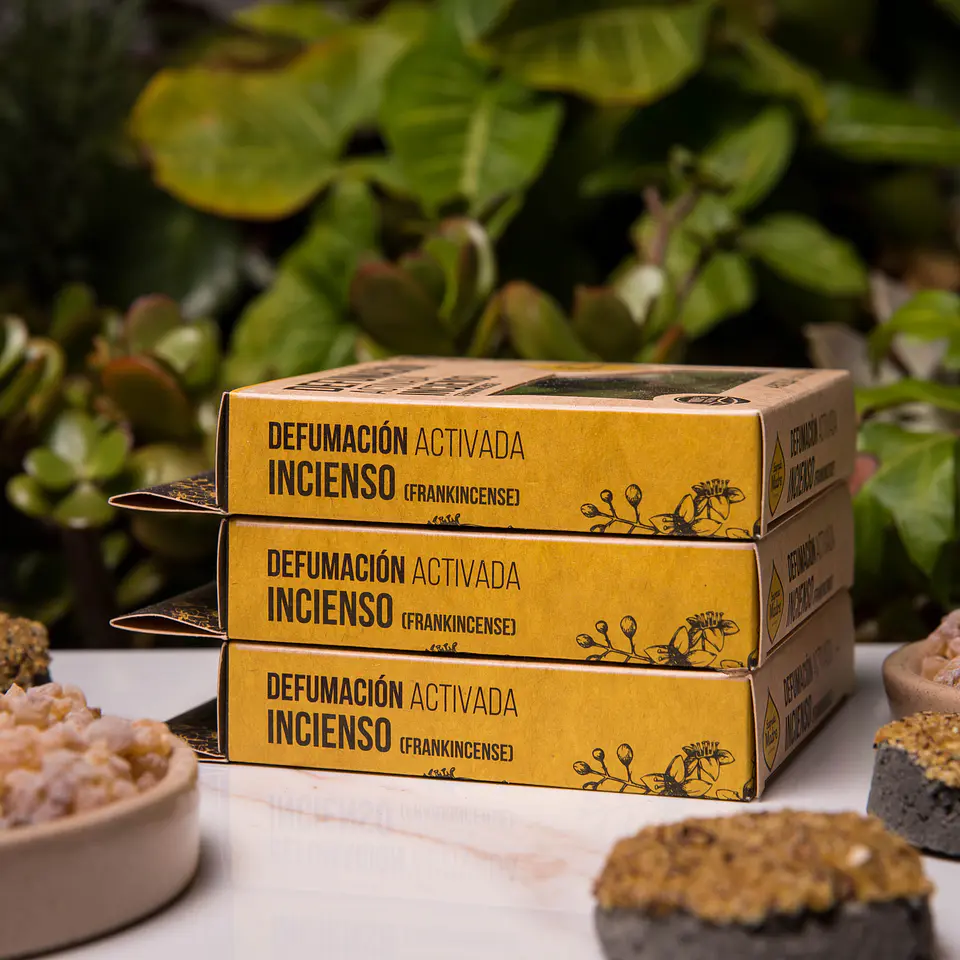 Pastilhas de Resina & Carvão p/ Defumação - Frankincense (Olíbano) 5