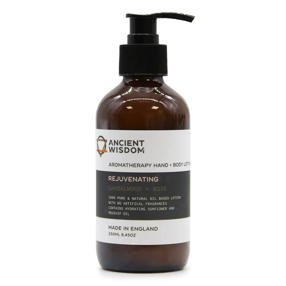 Loção Corporal & Mãos - Sândalo e Rosa 250ml 1