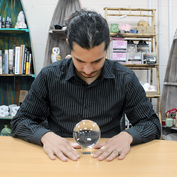 Bola de Cristal com Suporte 100mm 4