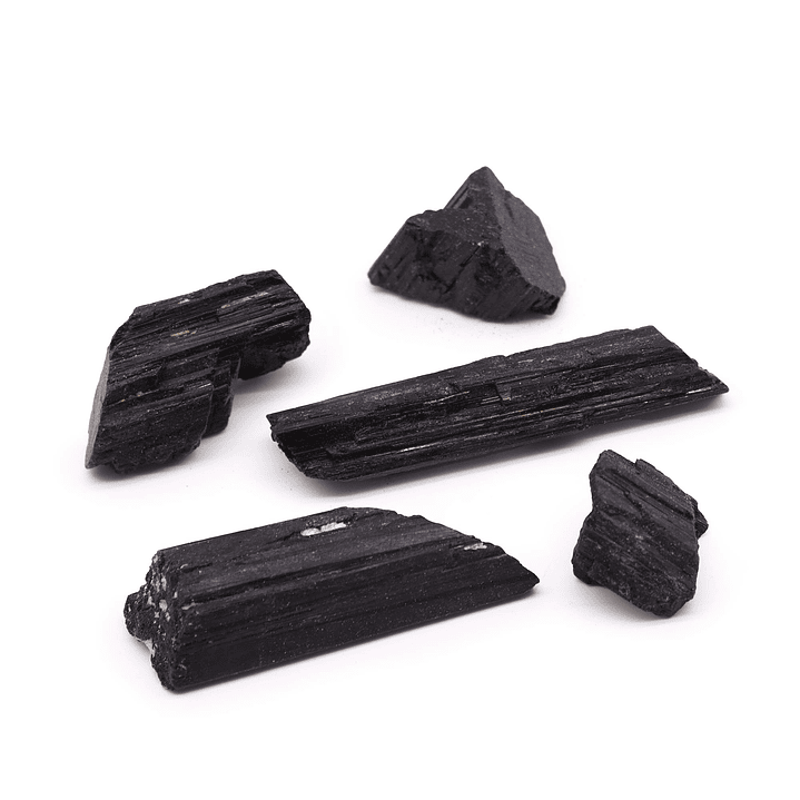 Turmalina Negra Indiana em Bruto 5-10cm 1